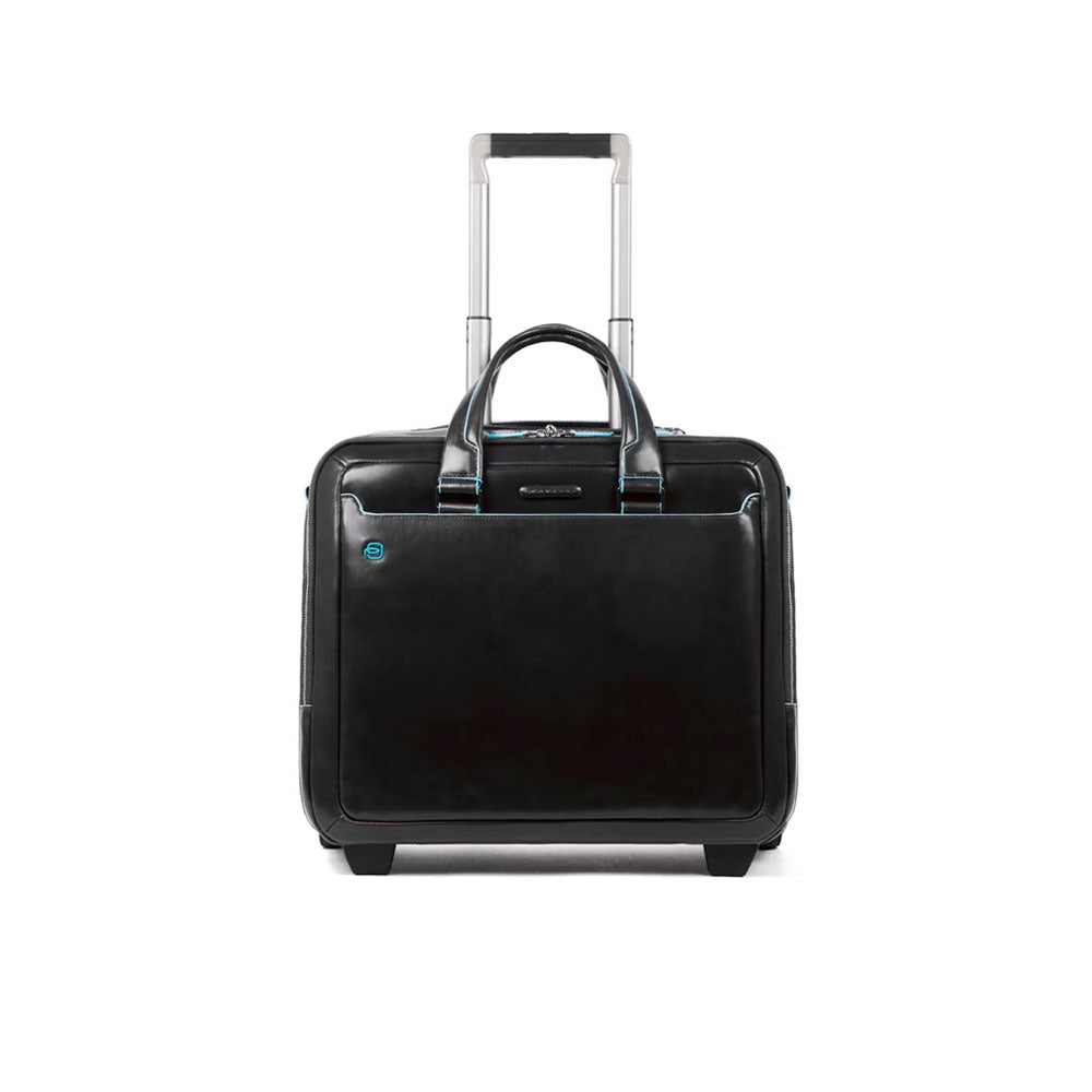 Cartella trolley porta pc iPad® Blue Square in pelle Piquadro - MYLILLY