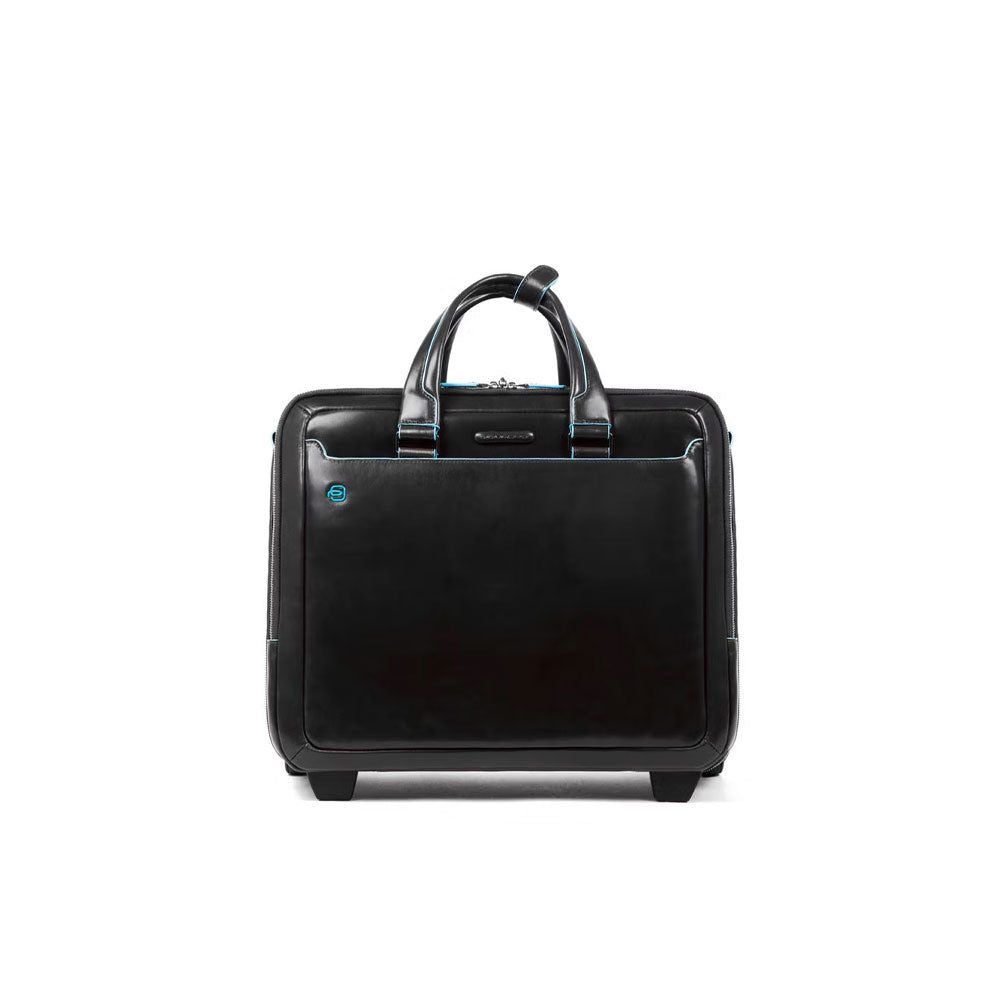Cartella trolley porta pc iPad® Blue Square in pelle Piquadro - MYLILLY