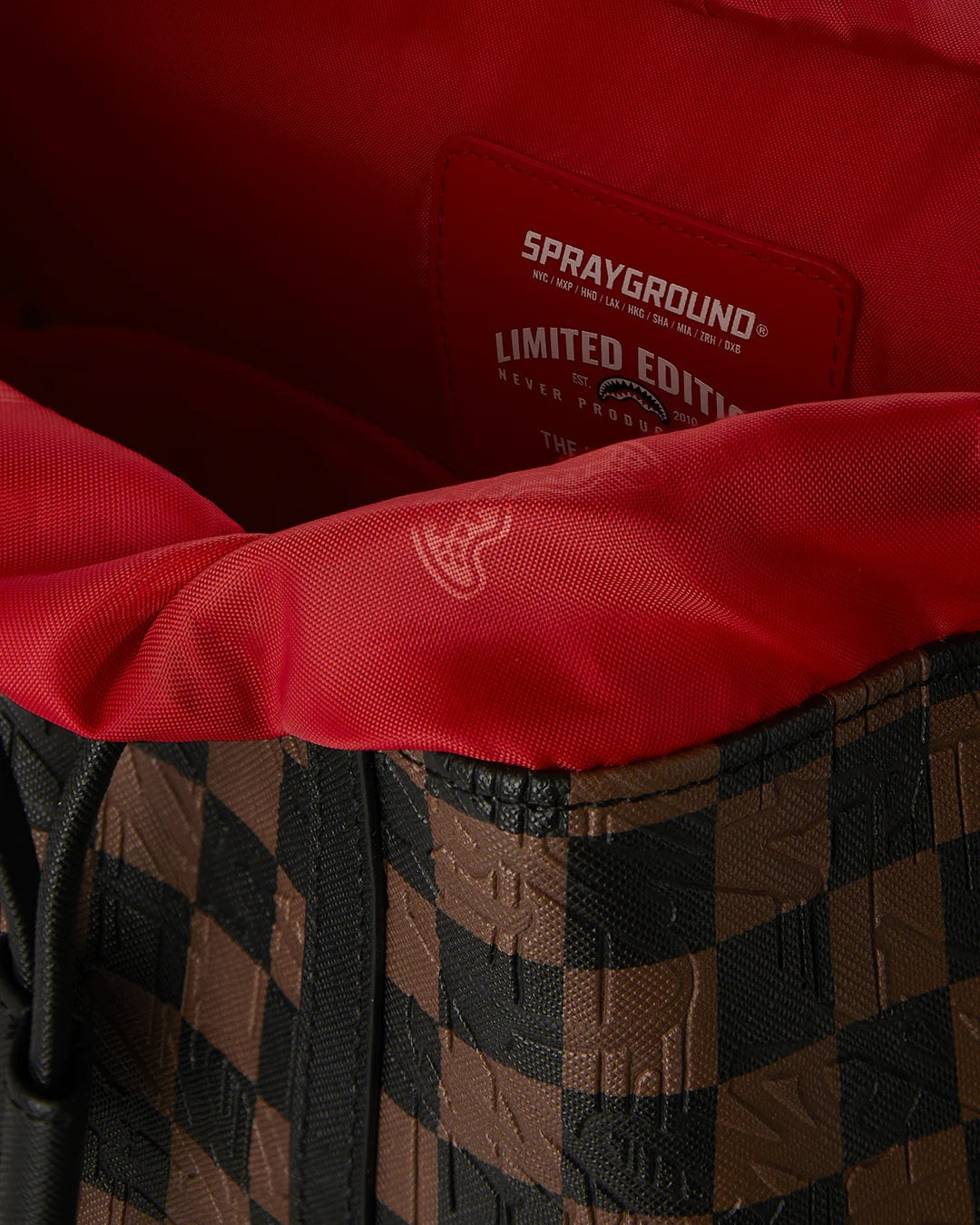 Check 2 Emboss Monte Carlo Backpack Sprayground - MYLILLY
