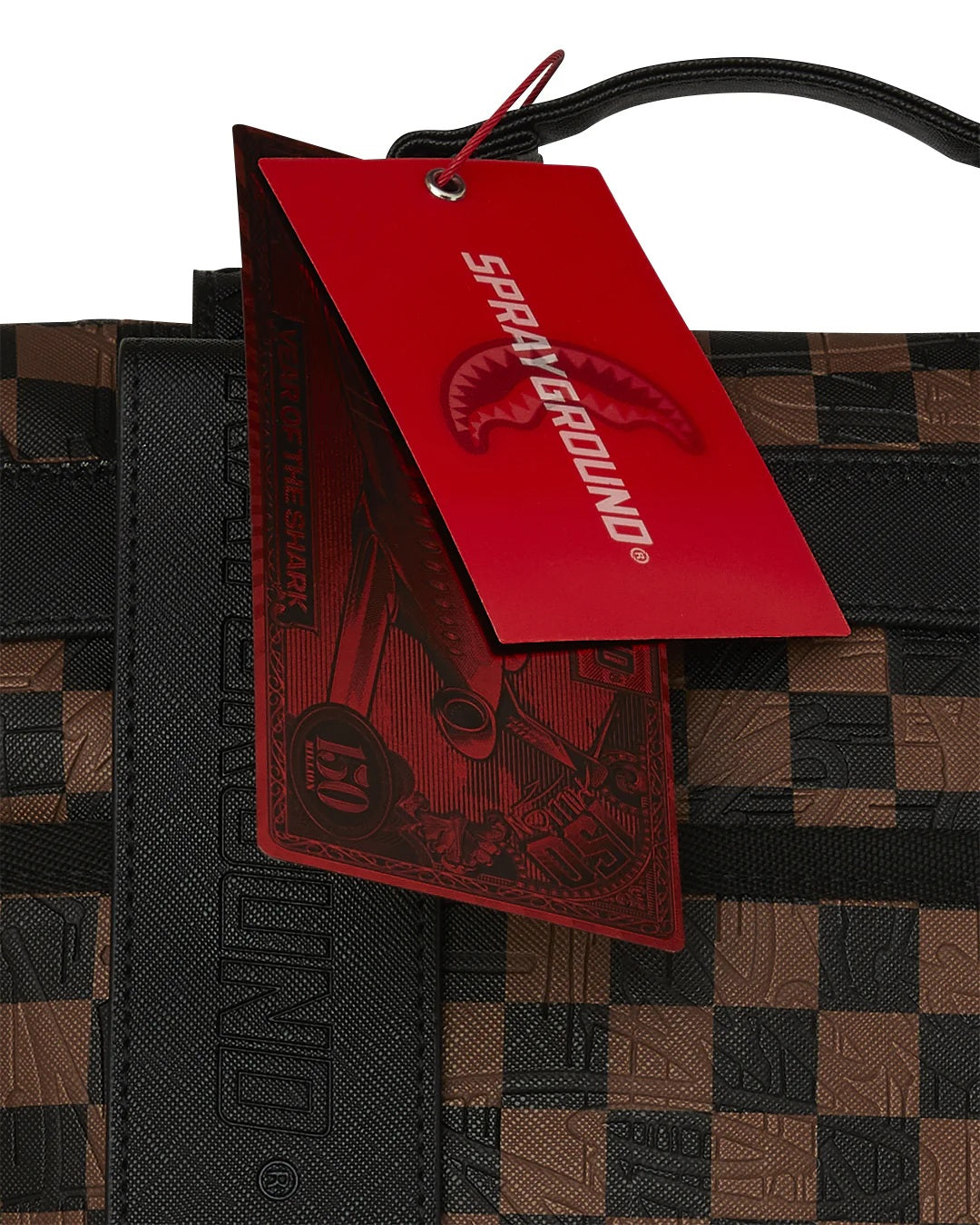 Check 2 Emboss Monte Carlo Backpack Sprayground - MYLILLY