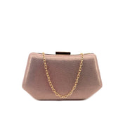 Clutch Laminated With Fringes Strass Kontessa - MYLILLY