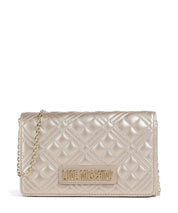 Clutch Shiny Quilted Love Moschino - MYLILLY