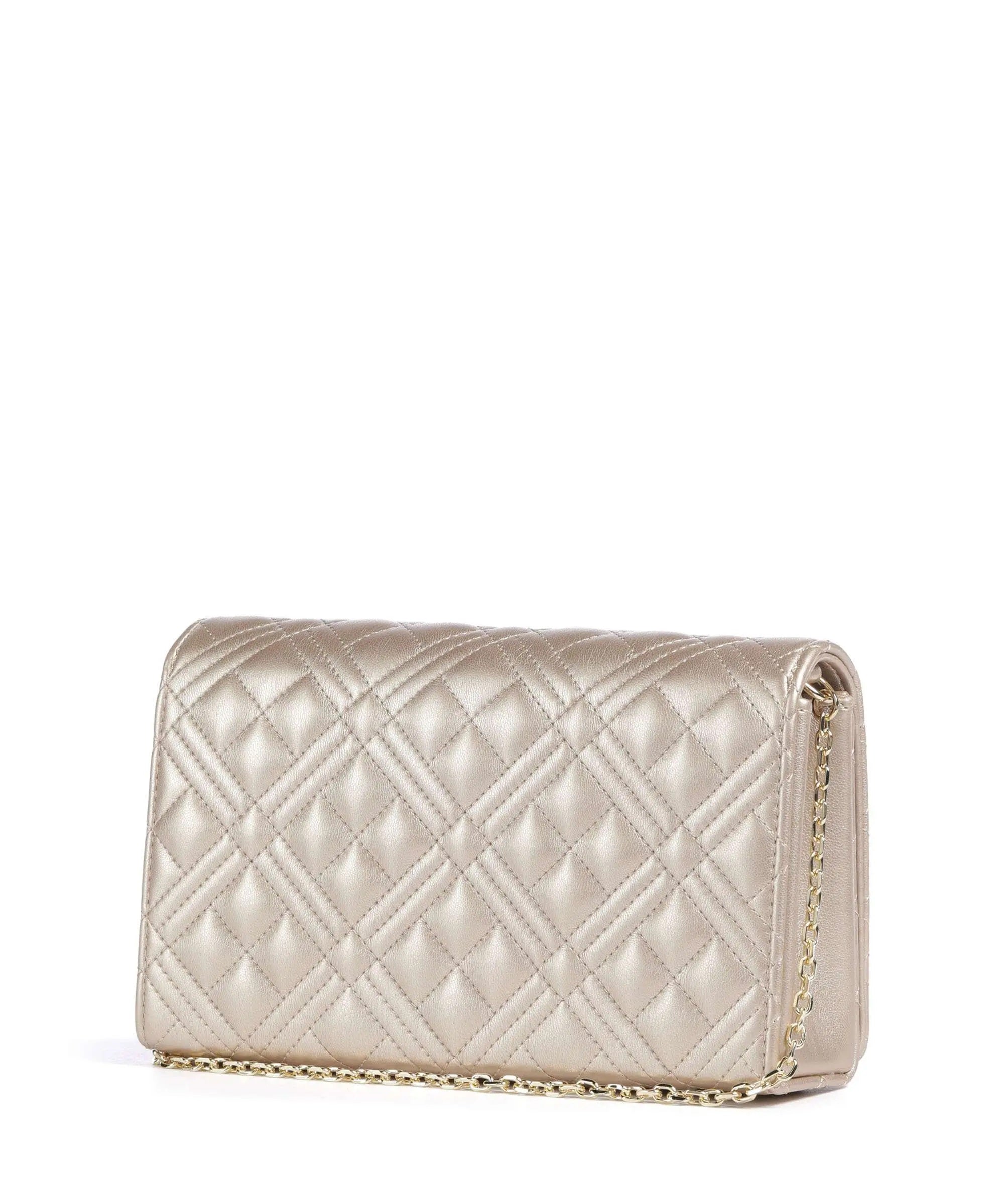 Clutch Shiny Quilted Love Moschino - MYLILLY