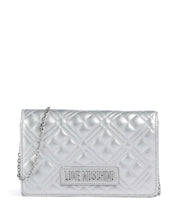Clutch Shiny Quilted Love Moschino - MYLILLY
