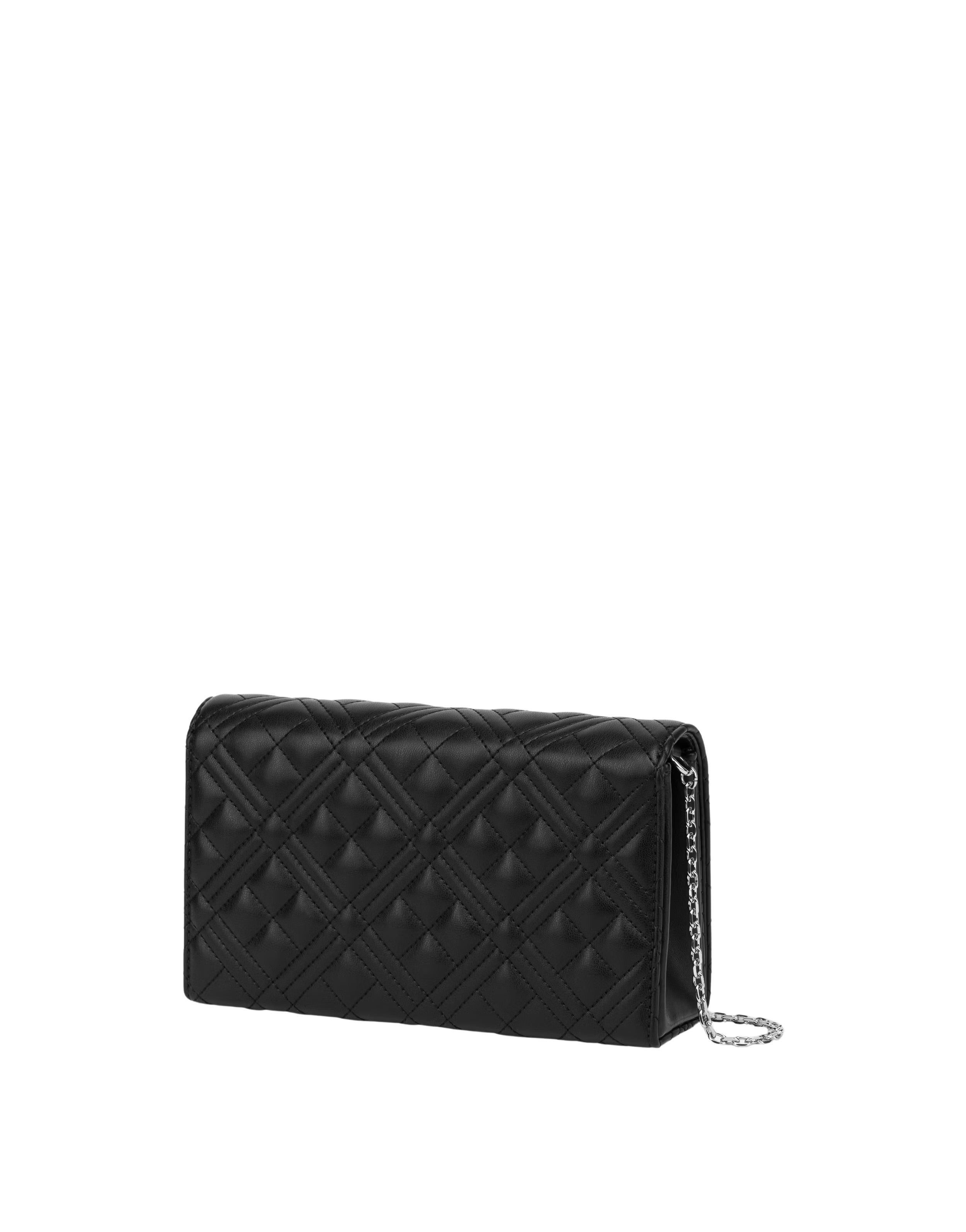 Clutch Shiny Quilted Love Moschino - MYLILLY