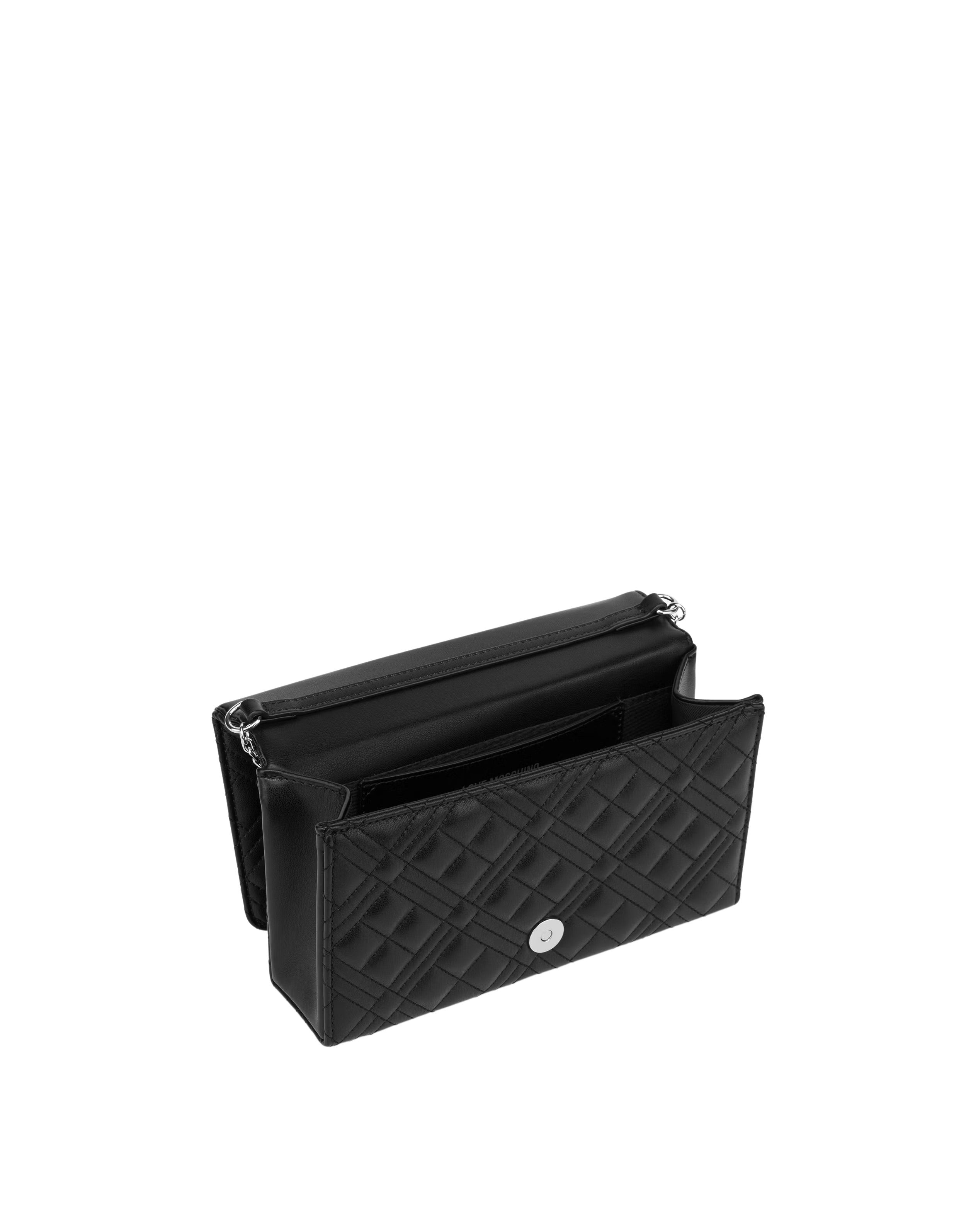 Clutch Shiny Quilted Love Moschino - MYLILLY