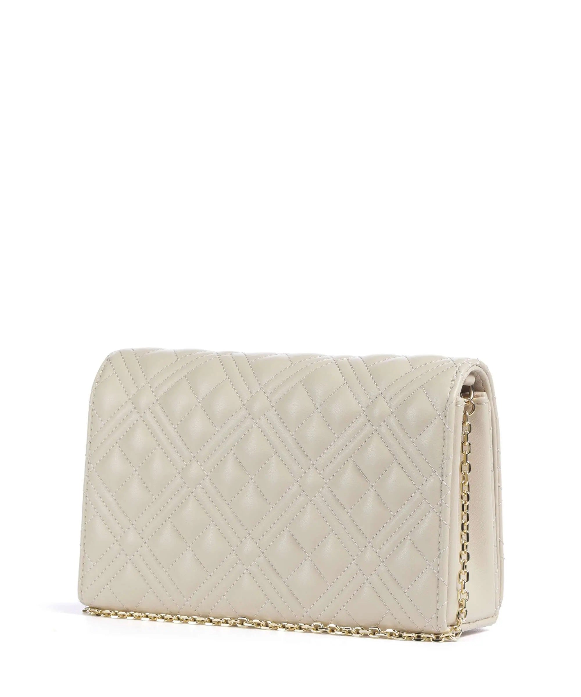 Clutch Shiny Quilted Love Moschino - MYLILLY