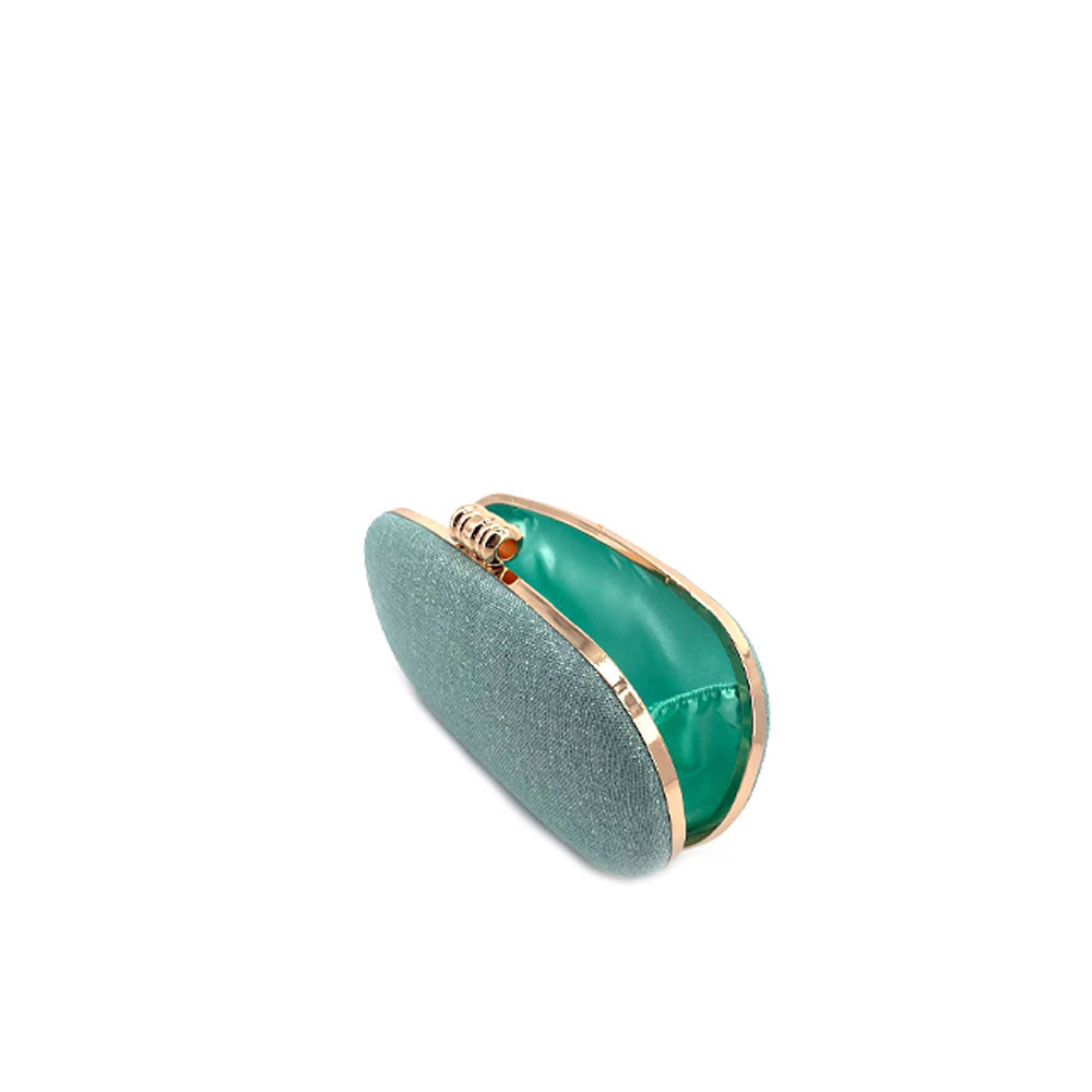 Clutch Straw With Multicolor Chain Kontessa - MYLILLY