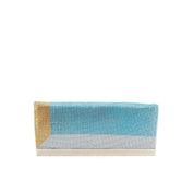 Elegant black Volumbags clutch bag for women, featuring a sleek design suitable for formal occasions and evening events.