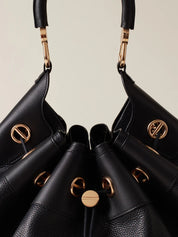 Large Borbonese Collier Hobo Bag for women, stylish shoulder accessory with spacious design and elegant details.