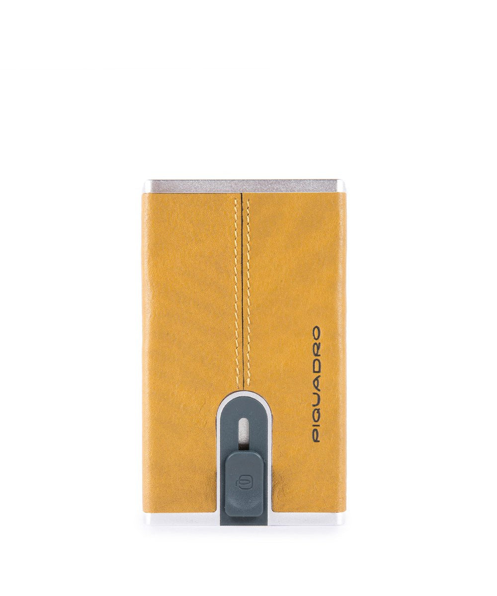 Compact wallet Black Square Piquadro per banconote e carte di credito - MYLILLY