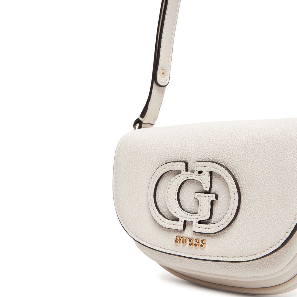 Mini crossbody bag from Guess in Calebra design, featuring a sleek silhouette and adjustable strap for women's accessories.