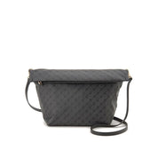 Gherardini Crossbody Softy women's shoulder bag in beige leather with adjustable strap and gold-tone hardware.
