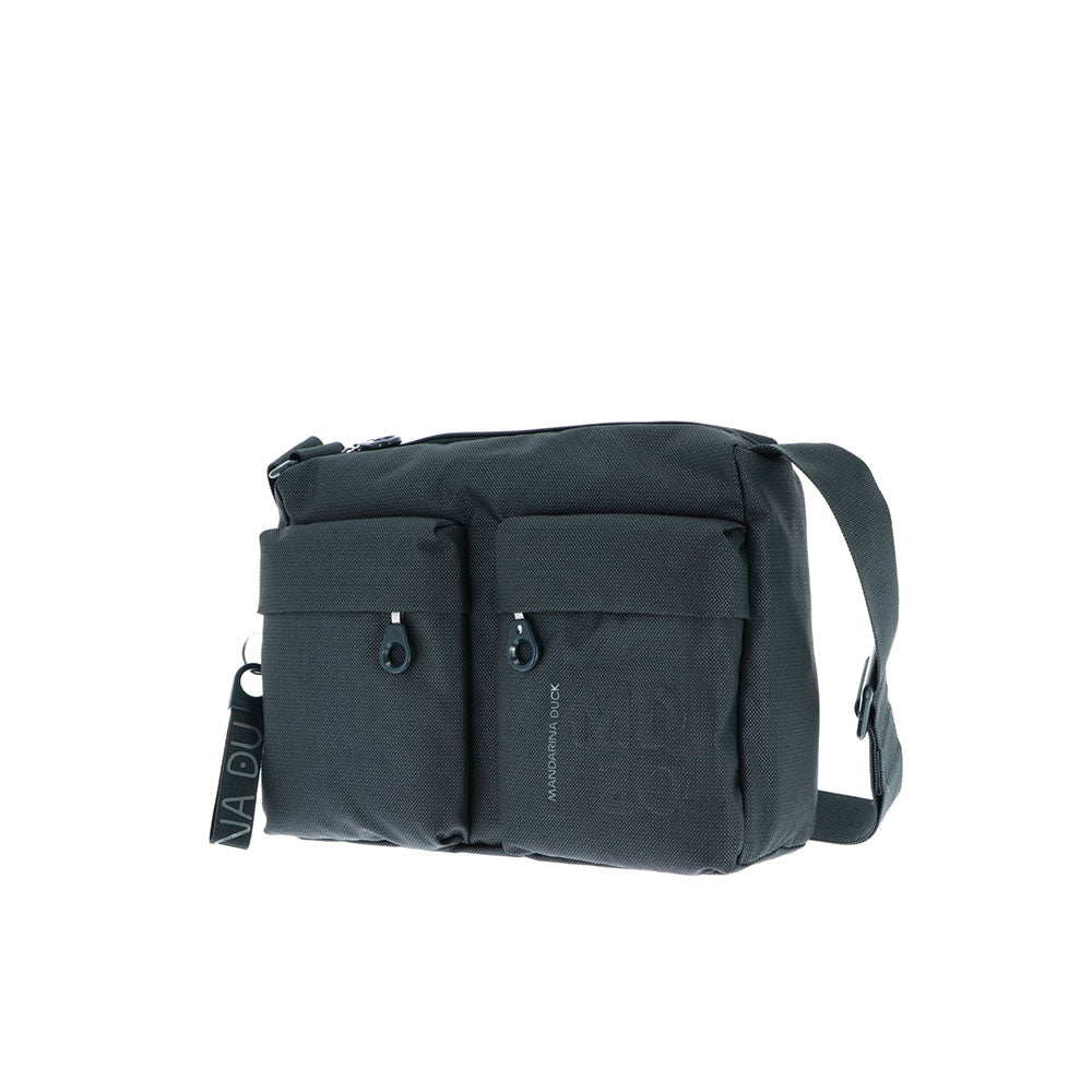 Mandarina Duck Crossover MD20 shoulder bag for women, stylish leather handbag with adjustable strap and modern design.
