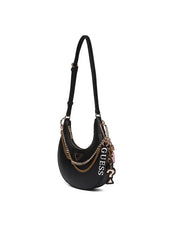 Guess Davina shoulder bag in stylish design, compact and versatile accessory for women, with adjustable strap and modern look.