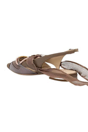 Pinko Gianira sling-back ballerines for women, pink shoes with stylish design and comfortable fit.
