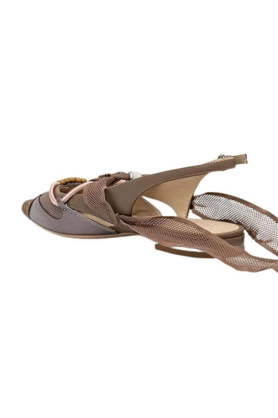 Pinko Gianira sling-back ballerines for women, pink shoes with stylish design and comfortable fit.