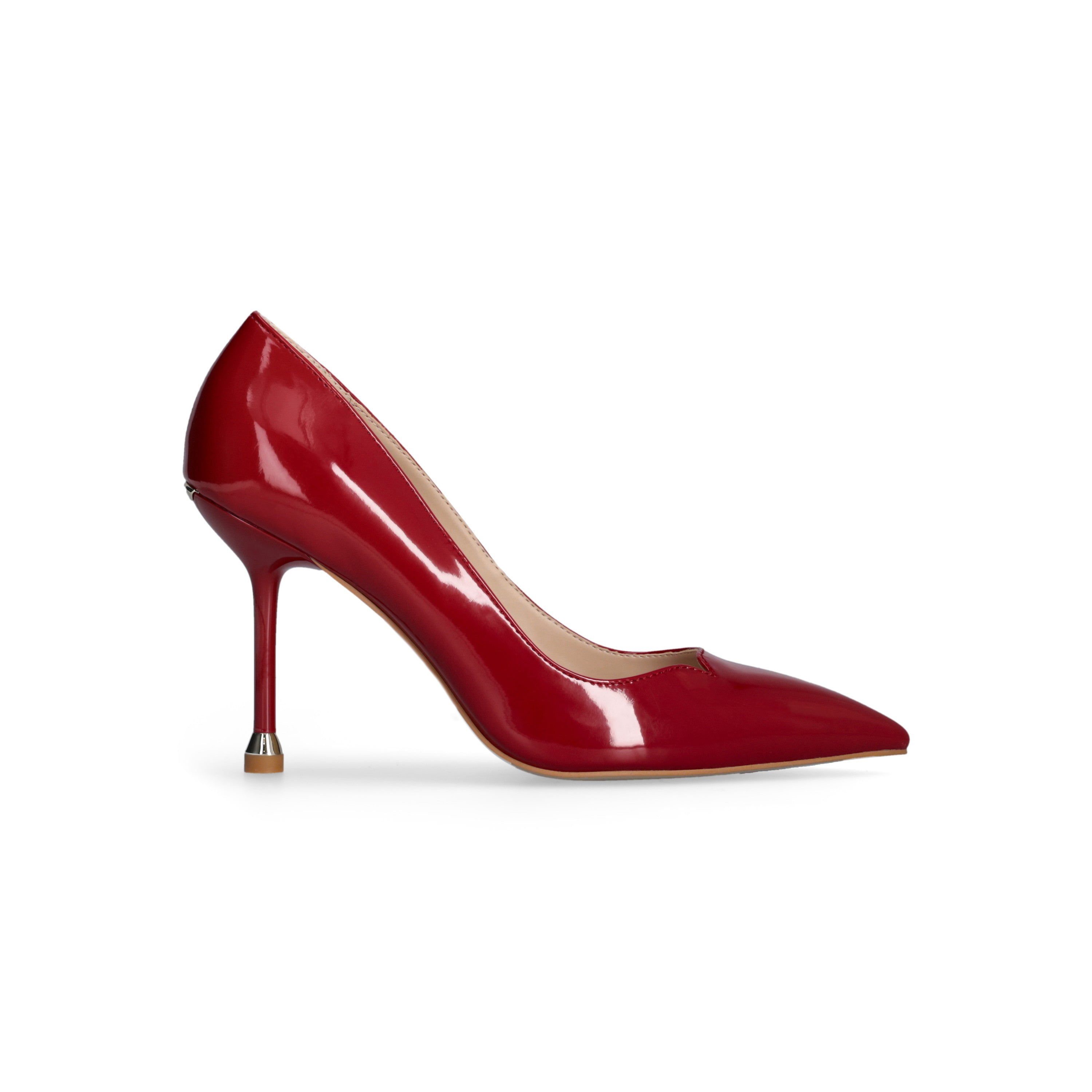 Liu Jo Decollete My Demi beige women's high-heeled shoes with pointed toe and elegant design.