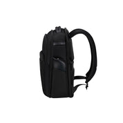 Samsonite Evosight backpack with 14.1-inch laptop compartment, unisex design, black color, and ergonomic shoulder straps.