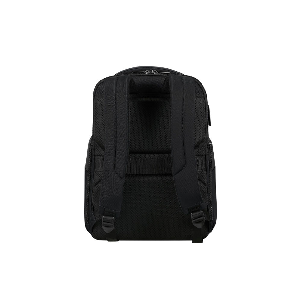 Samsonite Evosight backpack for 14.1-inch laptops, unisex design, with multiple compartments and padded shoulder straps.
