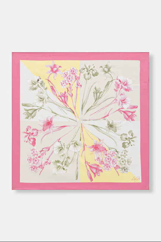 Liu Jo women's foulard scarf with elegant printed design, lightweight silk fabric, and stylish accessory for versatile outfits.