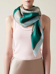 Foulard Viti Intrecciate Borbonese - MYLILLY