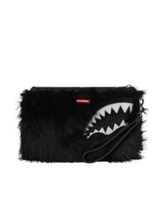 Fur Cray Black Crossover Clutch Sprayground - MYLILLY