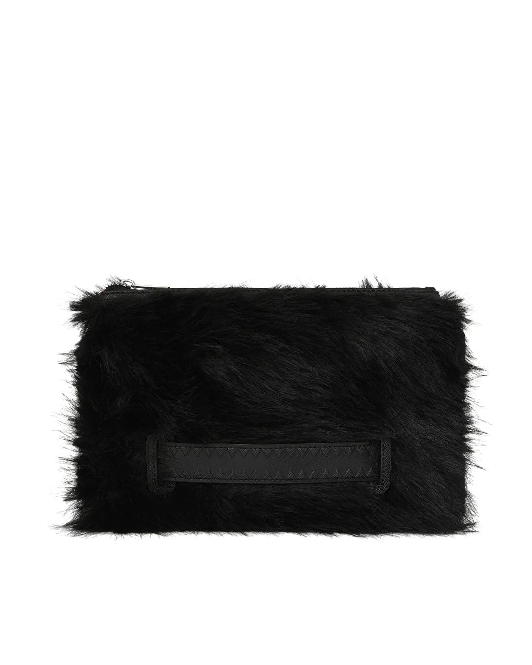 Fur Cray Black Crossover Clutch Sprayground - MYLILLY