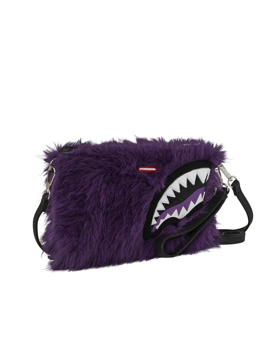 Fur Cray Purp Crossover Clutch Sprayground - MYLILLY