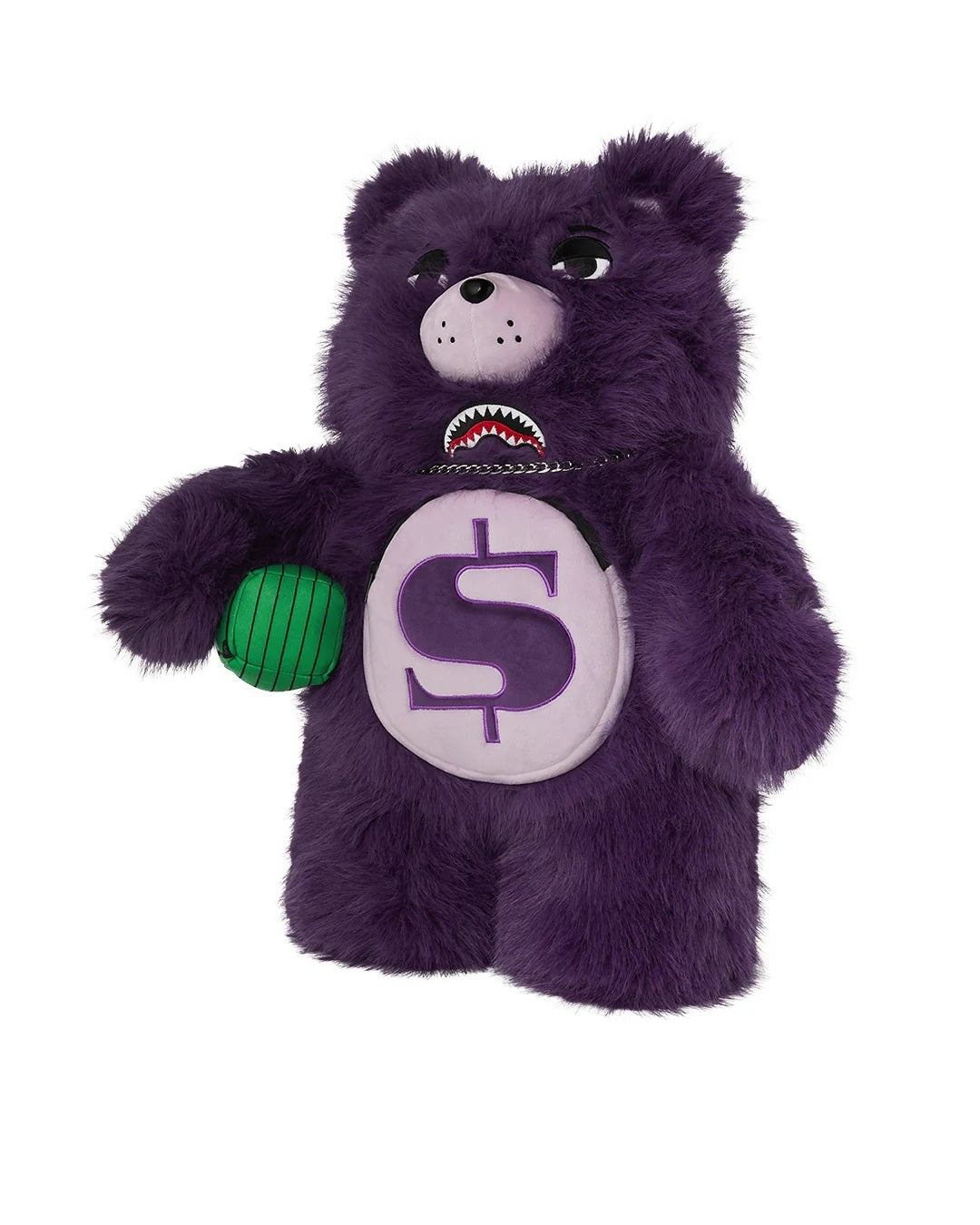 Fur Cray Purp Moneybear Backpack Sprayground - MYLILLY