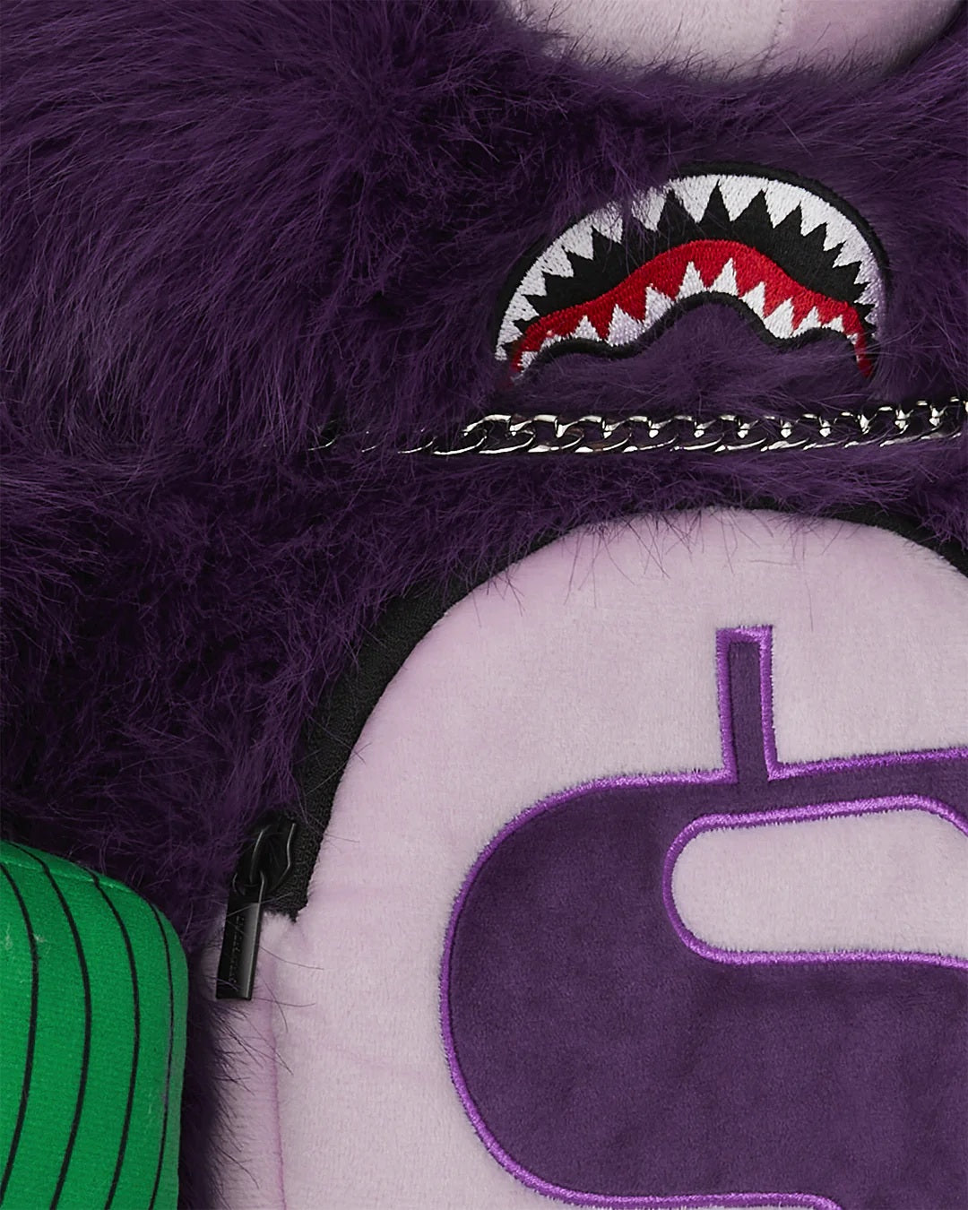 Fur Cray Purp Moneybear Backpack Sprayground - MYLILLY