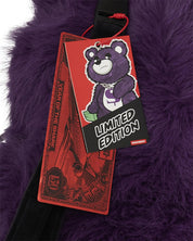 Fur Cray Purp Moneybear Backpack Sprayground - MYLILLY