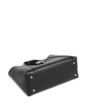 Furla Goccia S Tote bag in plush fur material, stylish women's handbag with top handles and modern design.