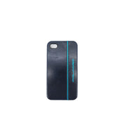 Guscio rigido Blue Square per iPHONE4 e per iPHONE4S in pelle Piquadro - MYLILLY