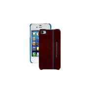 Guscio rigido Blue Square per iPHONE4 e per iPHONE4S in pelle Piquadro - MYLILLY
