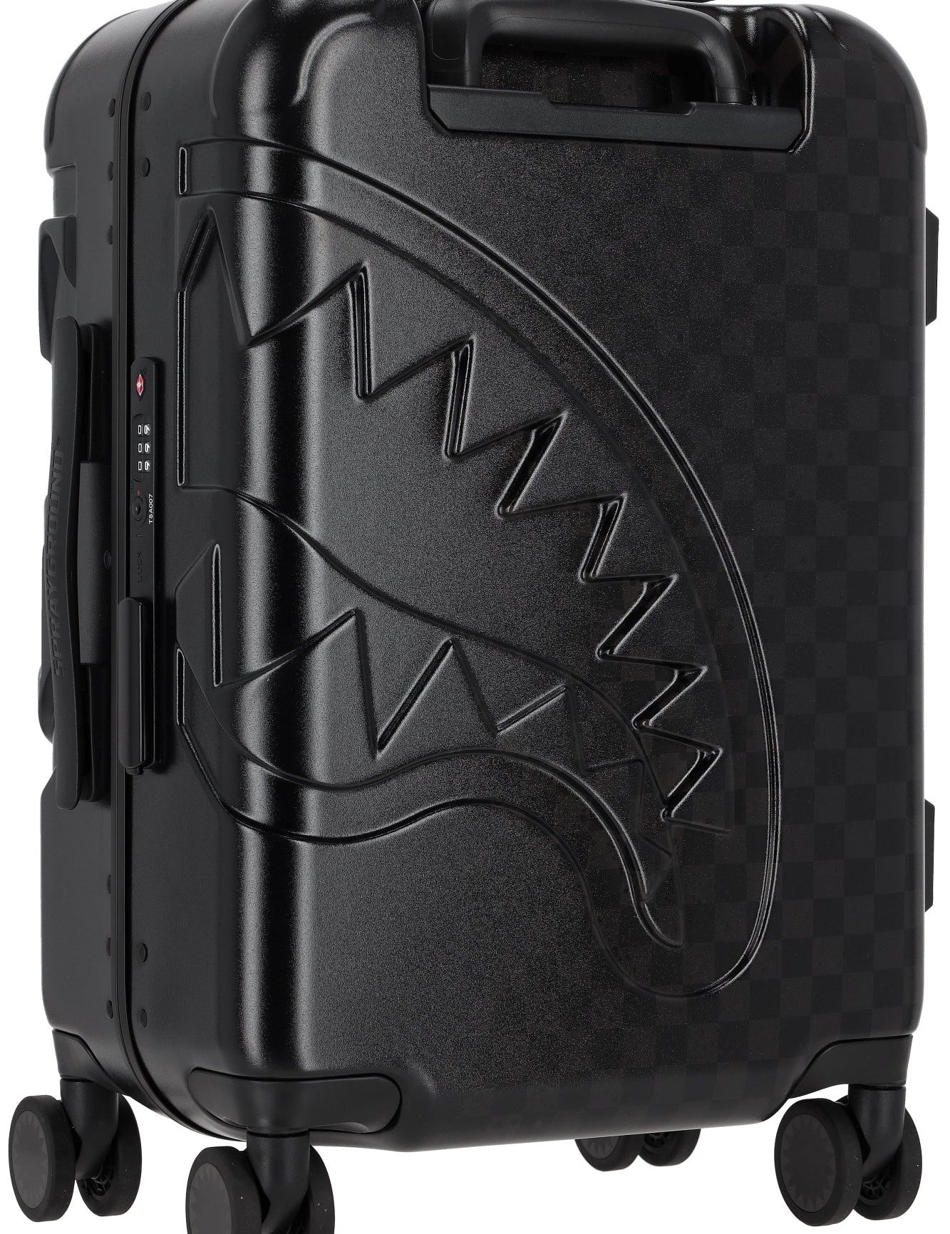 Grey Check Carry-on Luggage Sprayground - MYLILLY