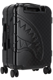 Half Spritz Black/Grey Check Carry-on Luggage Sprayground - MYLILLY