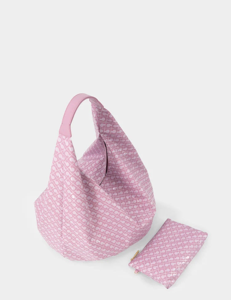 Gherardini Hobo bag for women with shoulder strap, made of smooth leather in a stylish, versatile design.