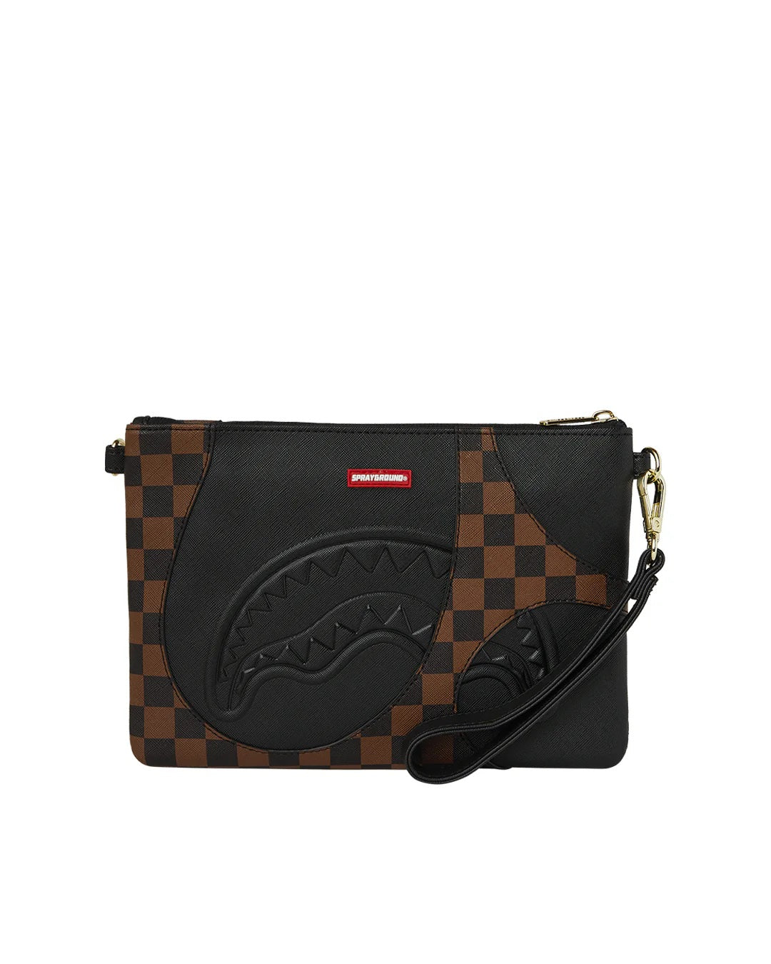 Jetstream Brown Crossover Clutch Sprayground - MYLILLY