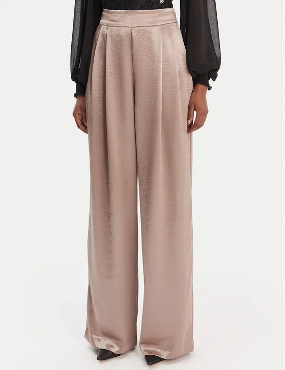 Katie Satin Wide Leg Pant Guess - MYLILLY