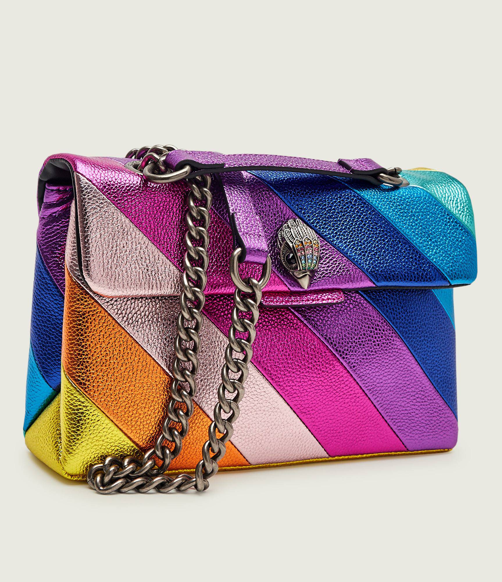 Large Kurt Geiger Kensington shoulder bag for women, stylish accessory with spacious design and elegant details.