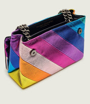 Large Kurt Geiger Kensington Bag for women, stylish shoulder bag with structured design and spacious interior.