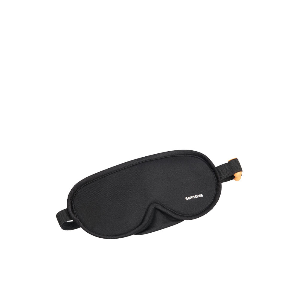 Samsonite unisex travel eye mask and earplugs kit, soft fabric eye mask with earplugs for comfortable travel.