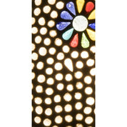 Lampada da tavolo in vetro mosaicata con fiori India World - MYLILLY
