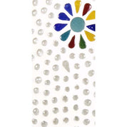Lampada da tavolo in vetro mosaicata con fiori India World - MYLILLY