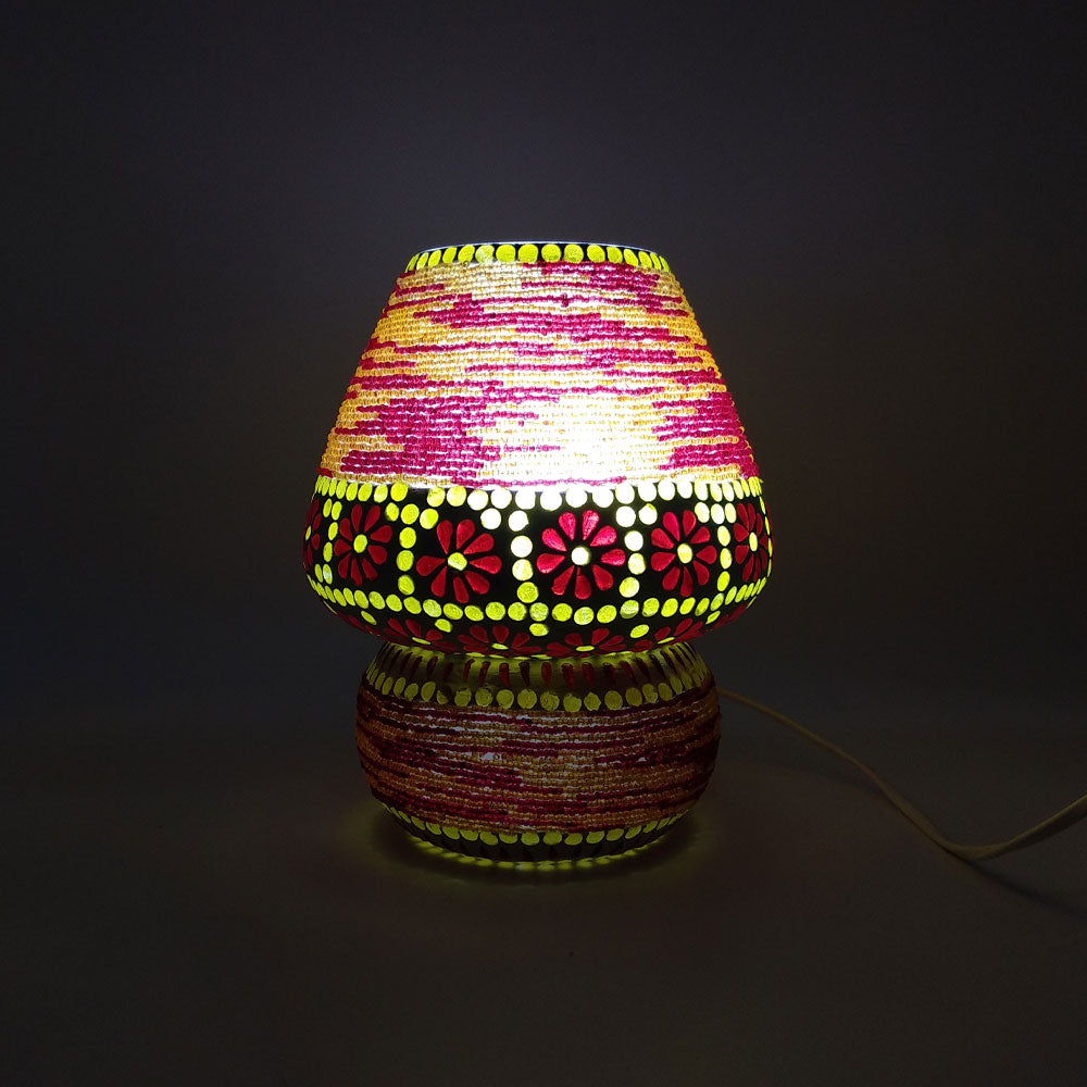 Lampada da tavolo in vetro mosaicata India World - MYLILLY