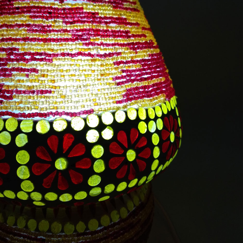 Lampada da tavolo in vetro mosaicata India World - MYLILLY