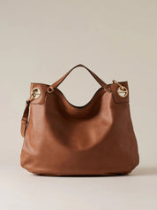 Large Borbonese London shopping bag accessory for women, featuring a stylish design with sturdy handles and spacious interior.