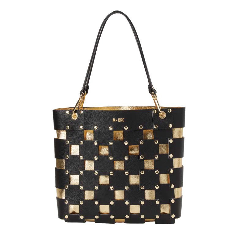 Borsa a spalla Square in pelle M*Brc