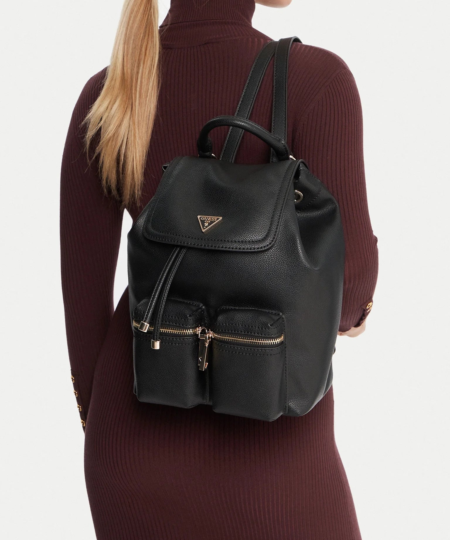 Manhattan II Flap Backpack Guess - MYLILLY